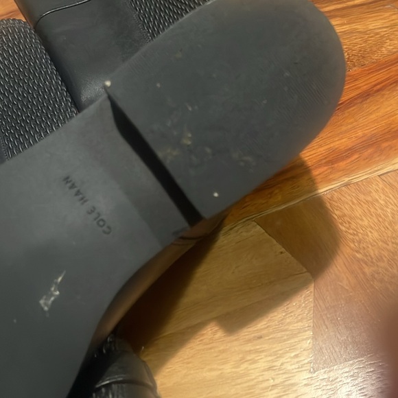 Cole Haan Galina Boot Black Leather 9b - Picture 7 of 8